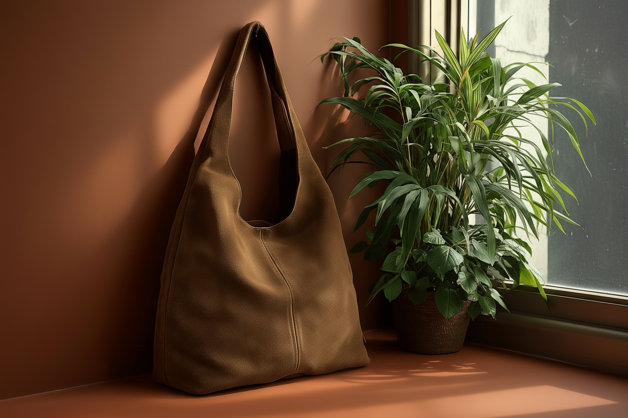 Silvia Suede Slouch Hobo Bag by Clemés (9 colours)