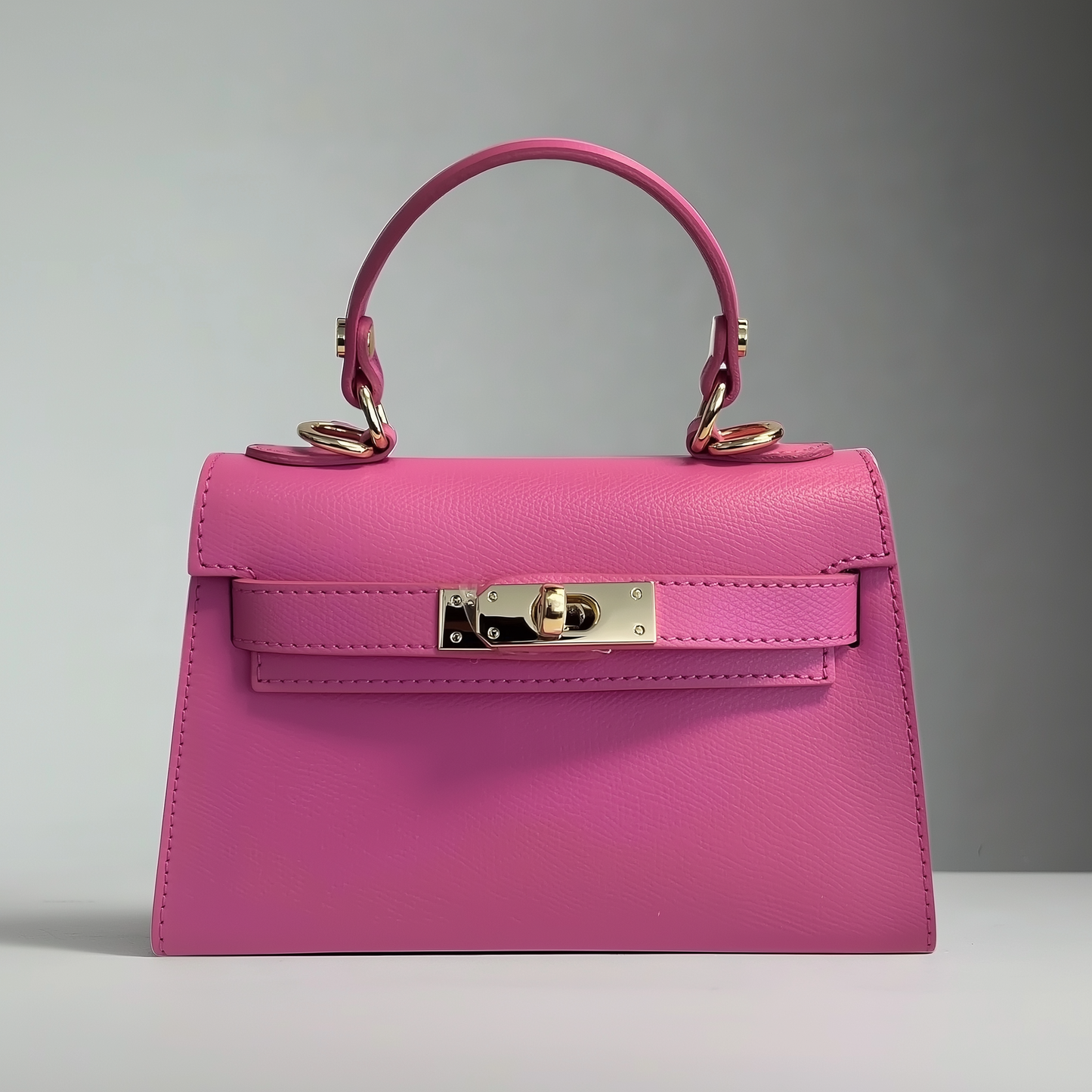 The Mini Kelly Leather Handbag Reimagined by Clemés (8 Colours)
