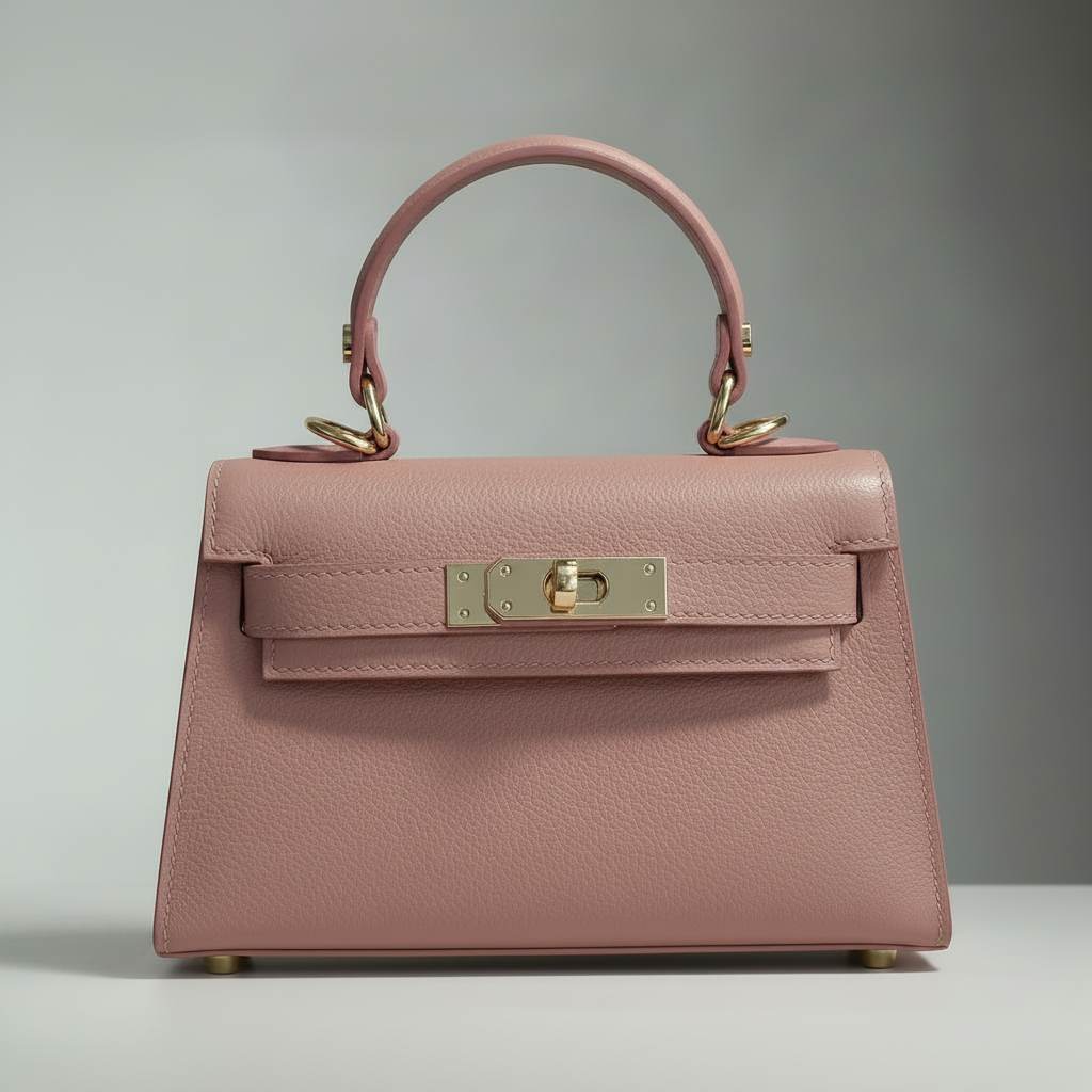 The Mini Kelly Leather Handbag Reimagined by Clemés (20 Colours)