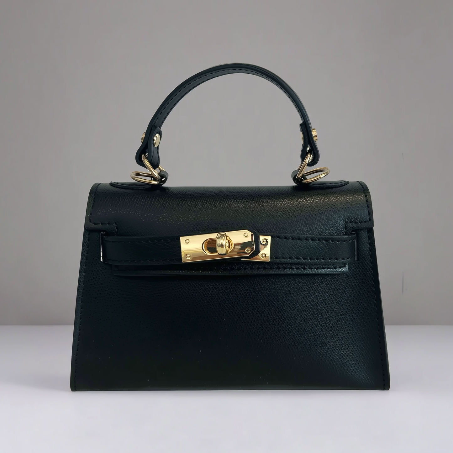 The Mini Kelly Leather Handbag Reimagined by Clemés (8 Colours)