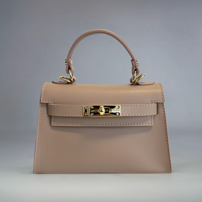 The Mini Kelly Leather Handbag Reimagined by Clemés (8 Colours)