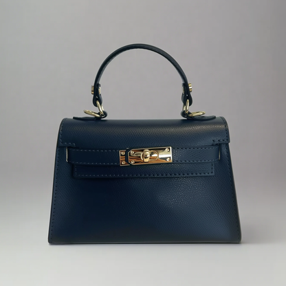 The Mini Kelly Leather Handbag Reimagined by Clemés (8 Colours)