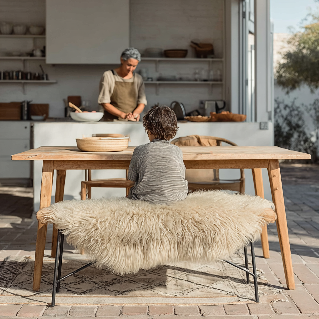 Natural Premium New Zealand Sheepskin Rug & Throw, Double, W65 x L180 cm (7 Colours)