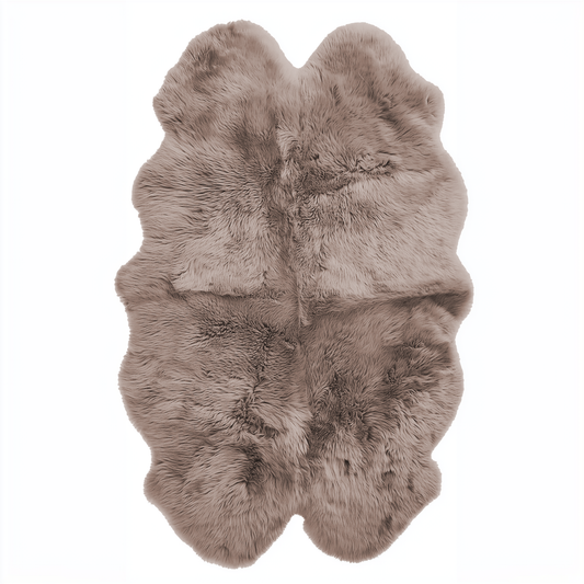 Natural Premium New Zealand Sheepskin Rug, Quad (5 Colours)