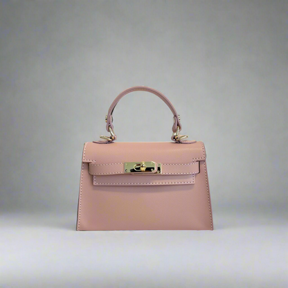 The Mini Kelly Leather Handbag Reimagined by Clemés (8 Colours)