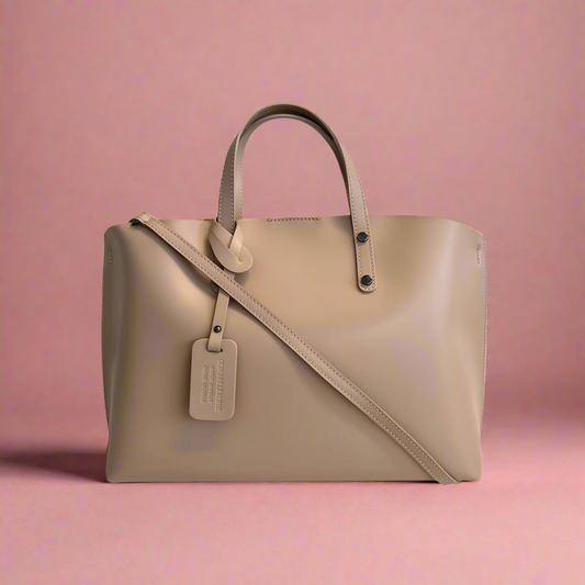 Maxime Leather Bag with Shoulder Strap by Clemés (9 Colours)