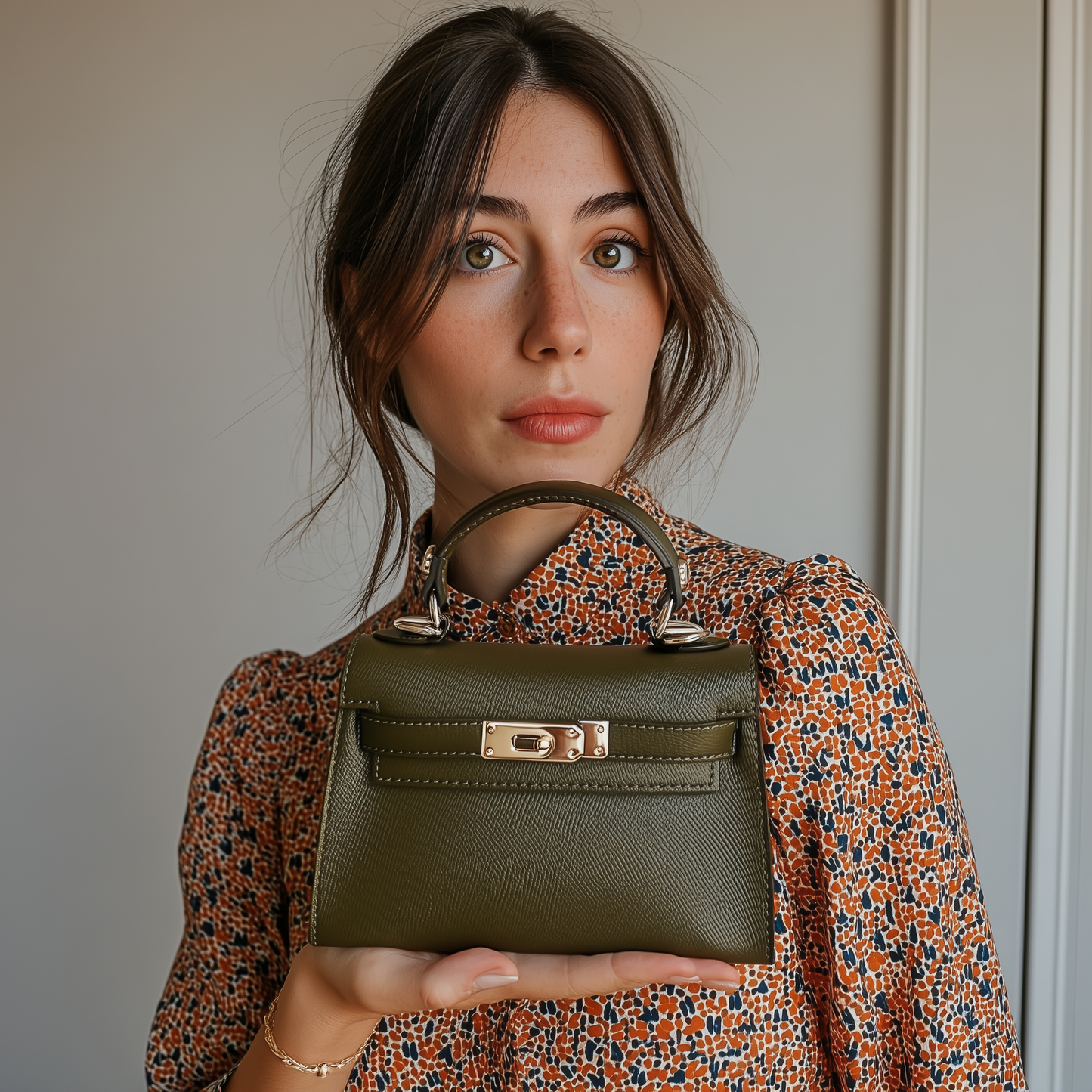 The Mini Kelly Leather Handbag Reimagined by Clemés (8 Colours)