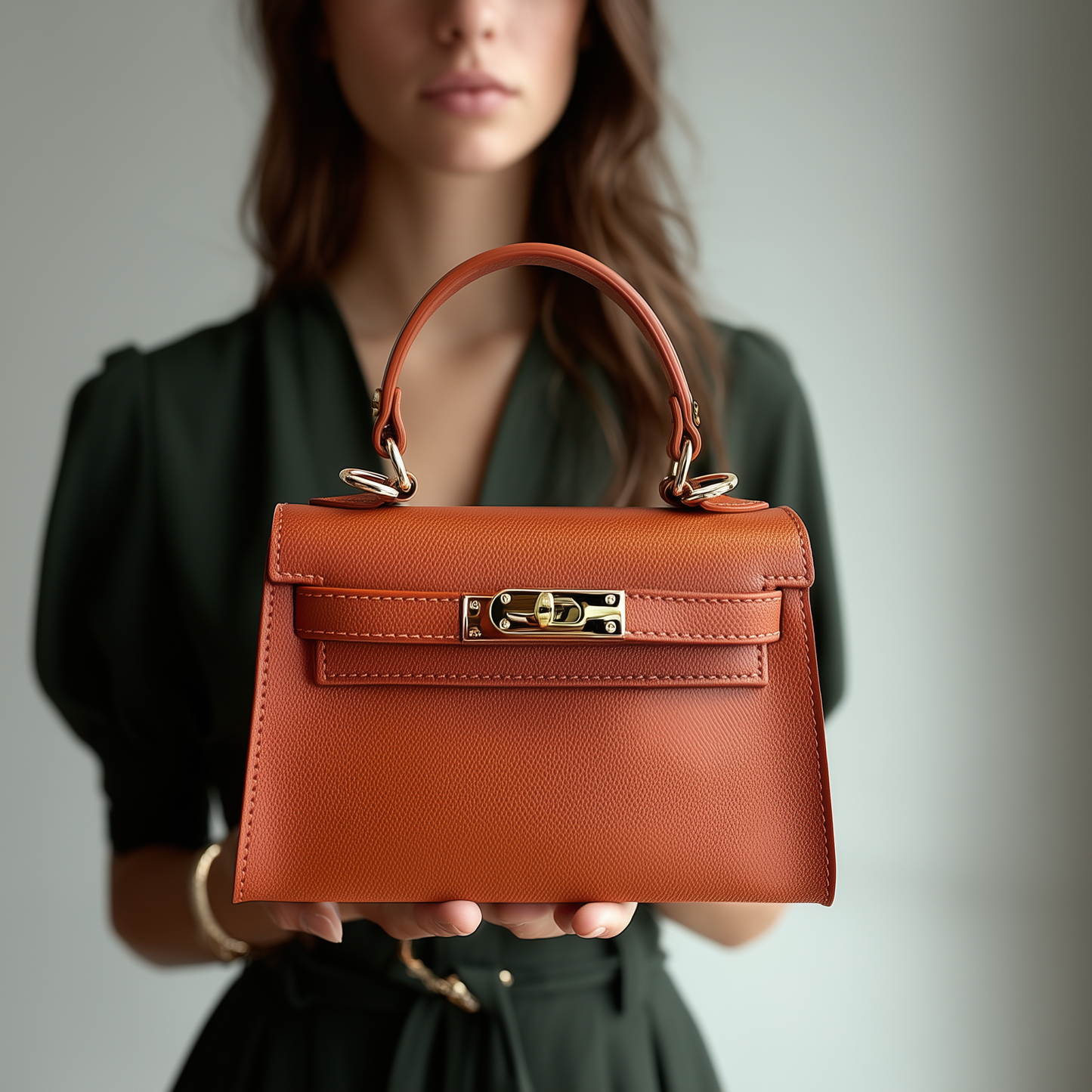 The Mini Kelly Leather Handbag Reimagined by Clemés (8 Colours)