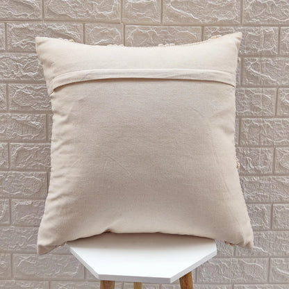 Atlas Diamond Natural Wool Cushion 50 x 50 cm