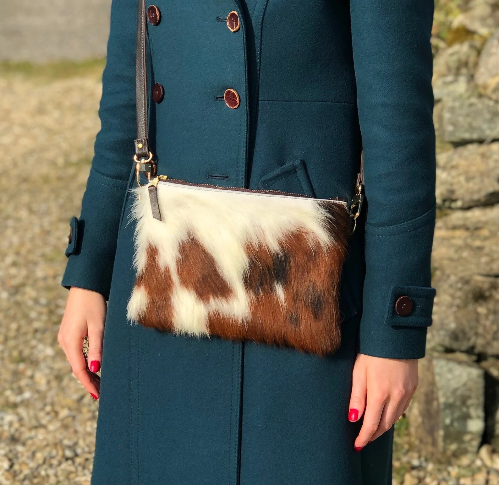 Cowhide handbags uk hotsell