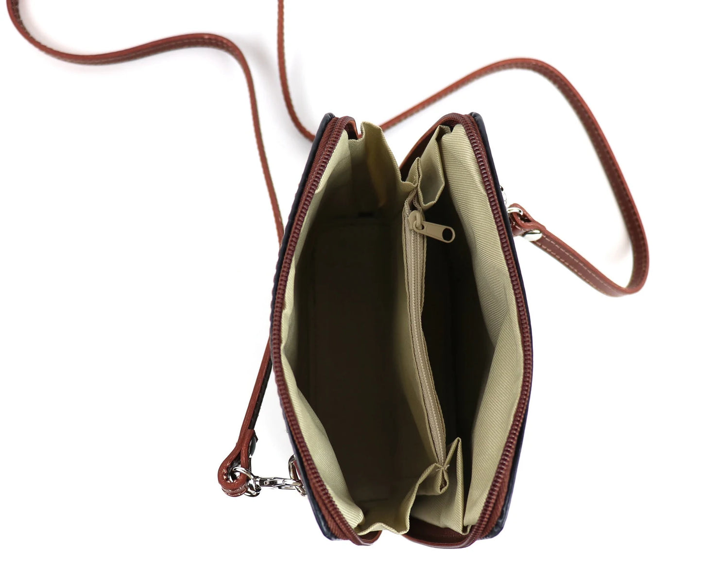 Beatrice Genuine Leather Crossbody Bag by Clemés