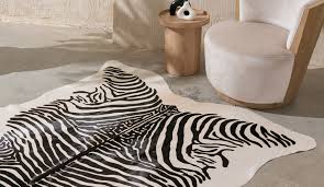 Natural Premium Brazilian Cowhide Printed Zebra, Large (2 Patterns)