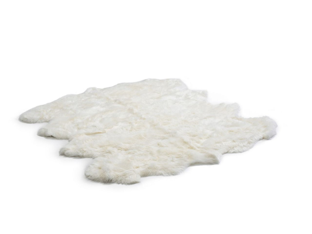 Natural Premium New Zealand Sheepskin Rug & Throw, Octo, L200 x W180 cm (3 Colours)
