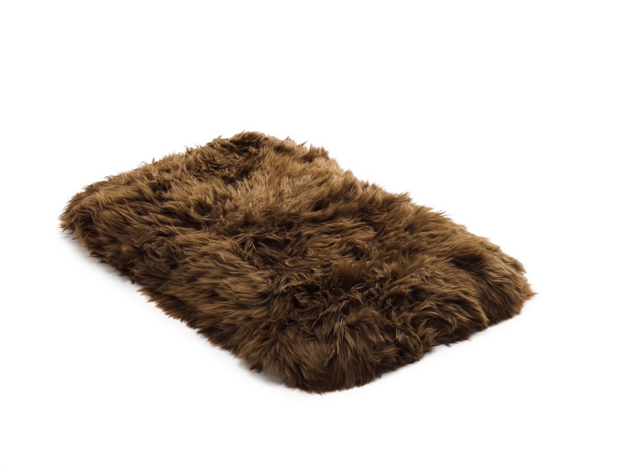 Longwool Pet Mat, Brown