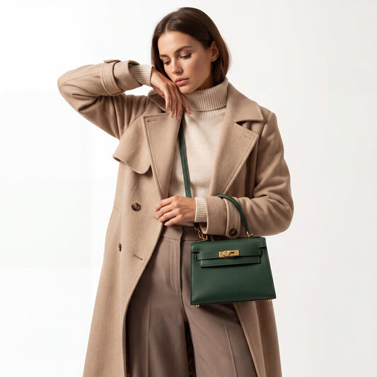 The Mini Kelly Epsom Leather Handbag Reimagined by Clemés