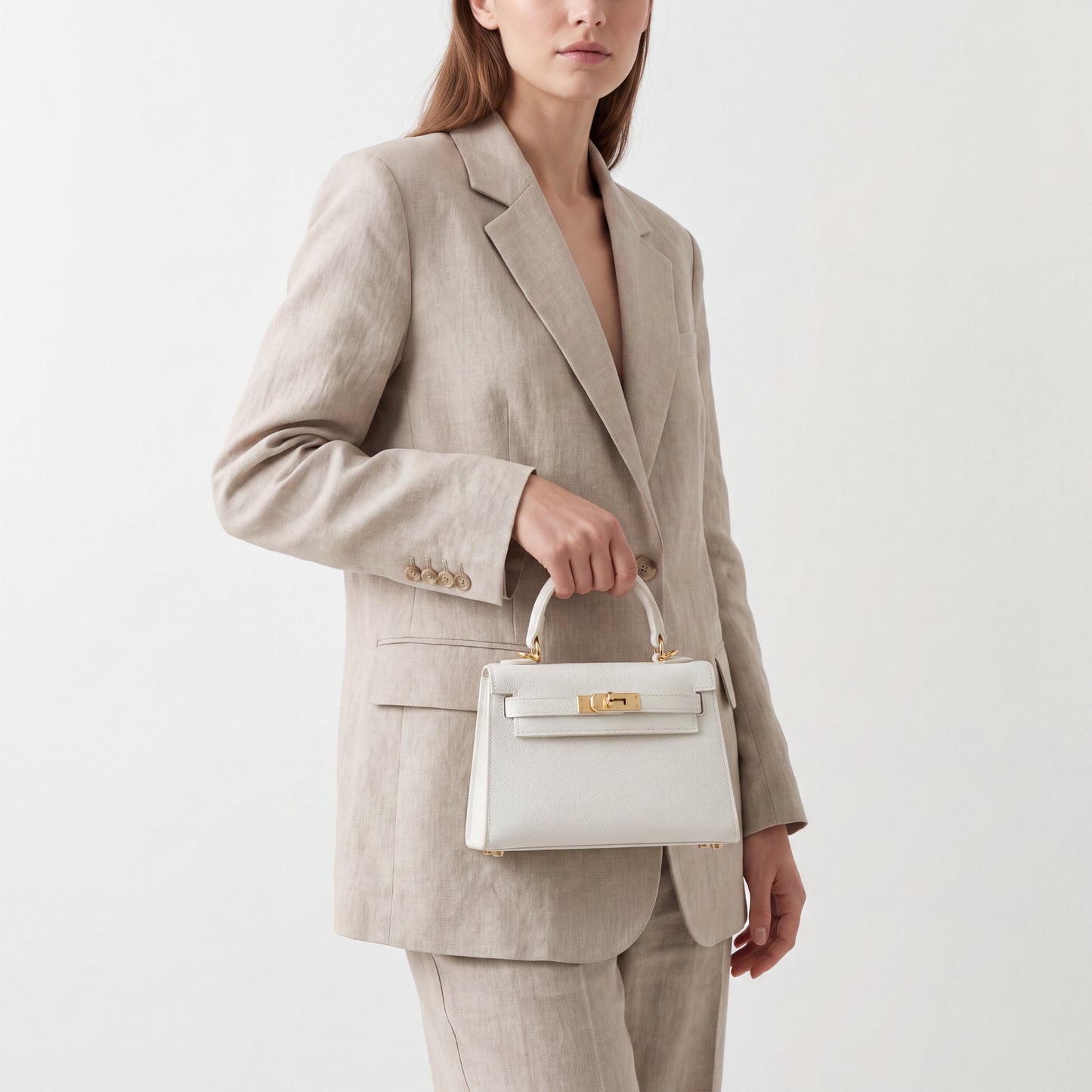The Mini Kelly Epsom Leather Handbag Reimagined by Clemés