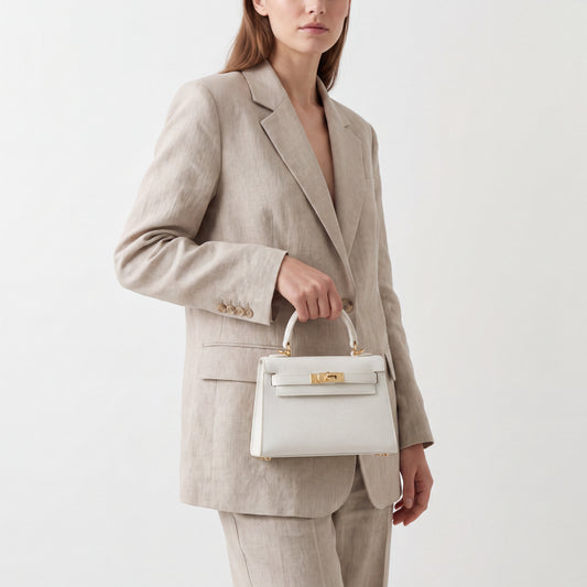 The Mini Kelly Epsom Leather Handbag Reimagined by Clemés