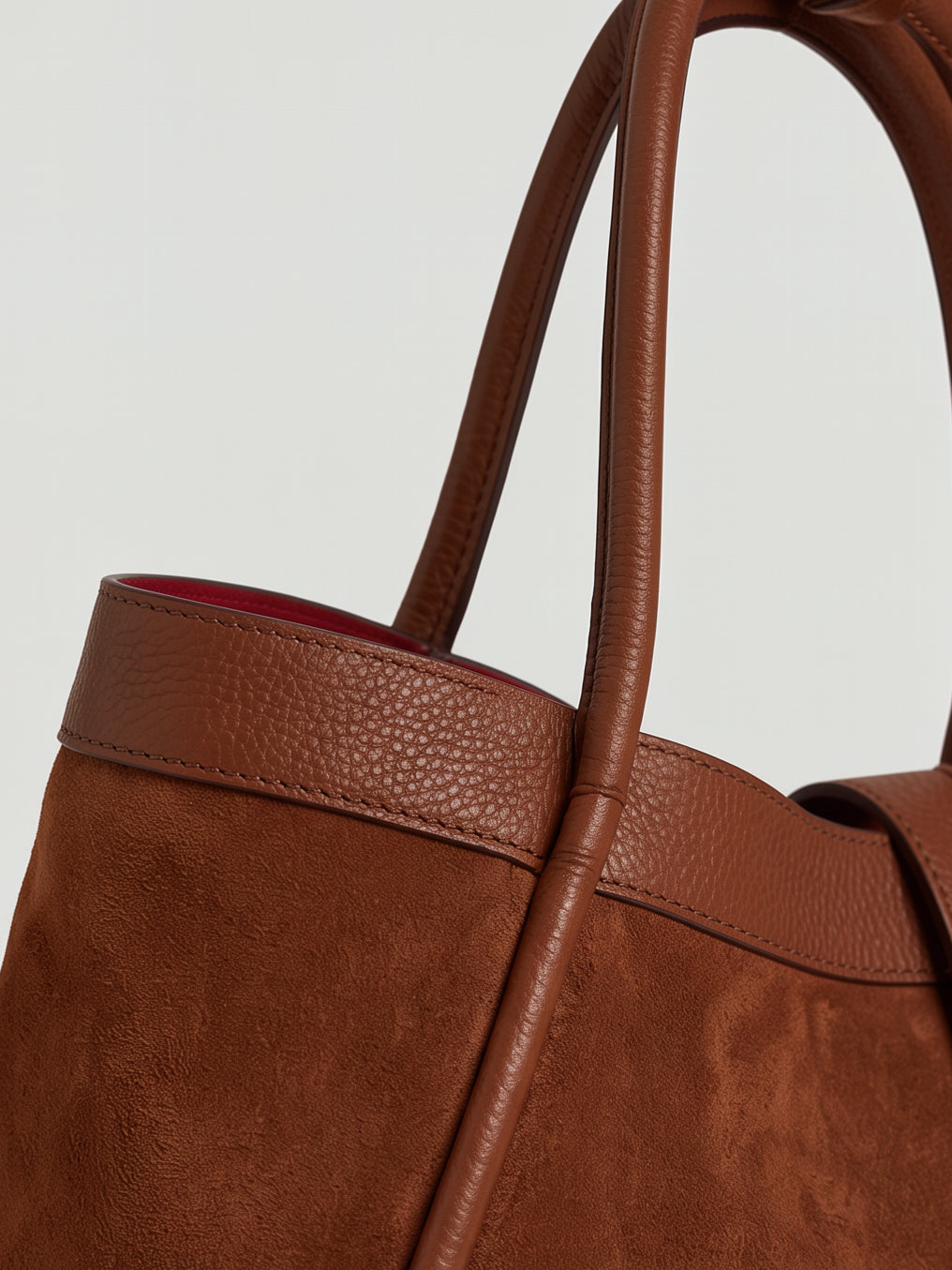 Bianca Large Suede Handbag by Clemés