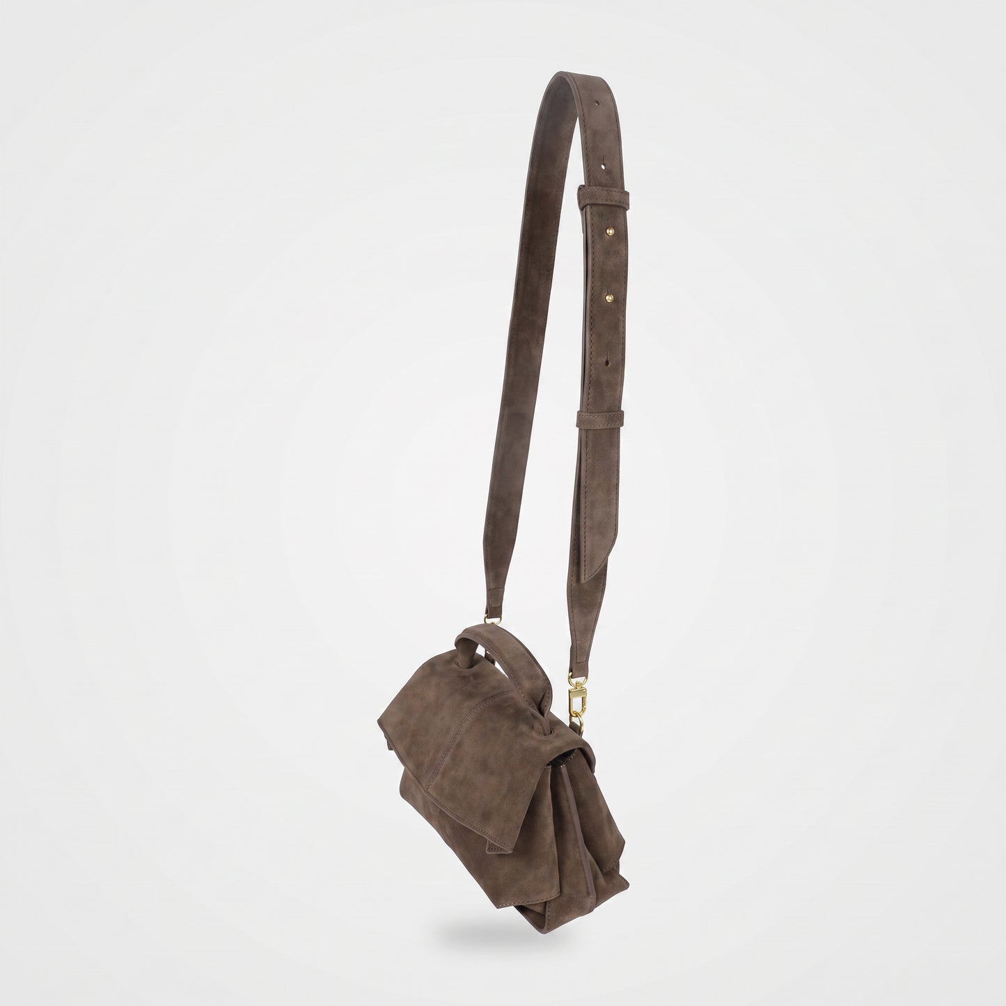Fiorella Suede Baguette Bag by Clemés