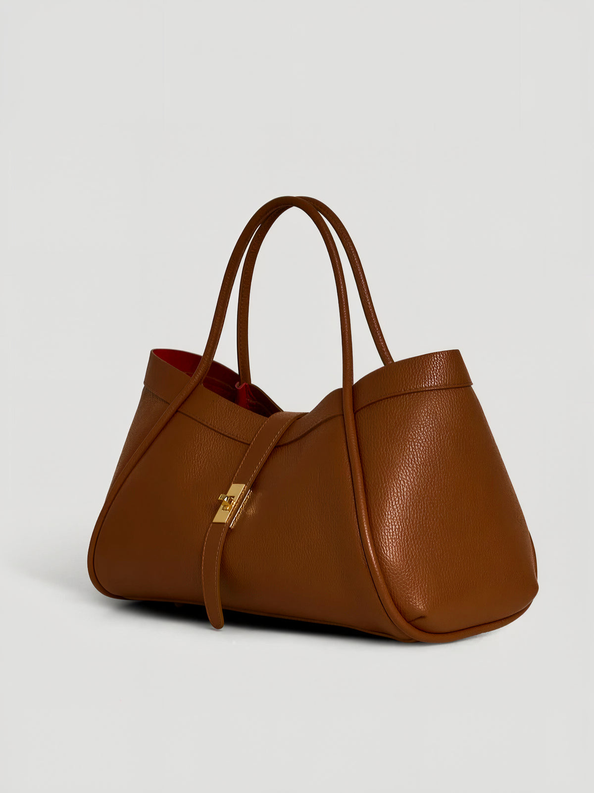 Bianca Midi Leather Handbag by Clemés