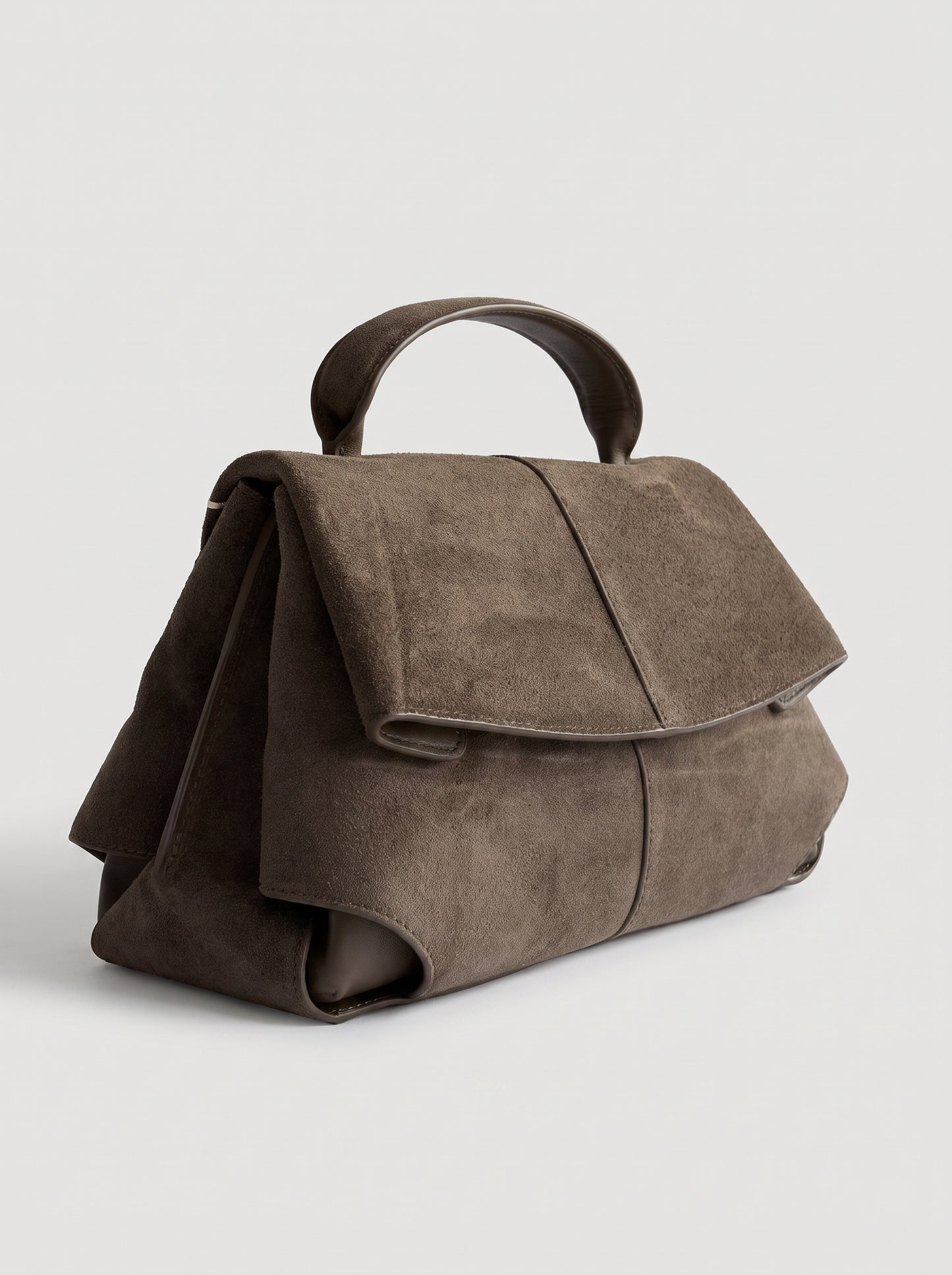 Fiorella Suede Baguette Bag by Clemés