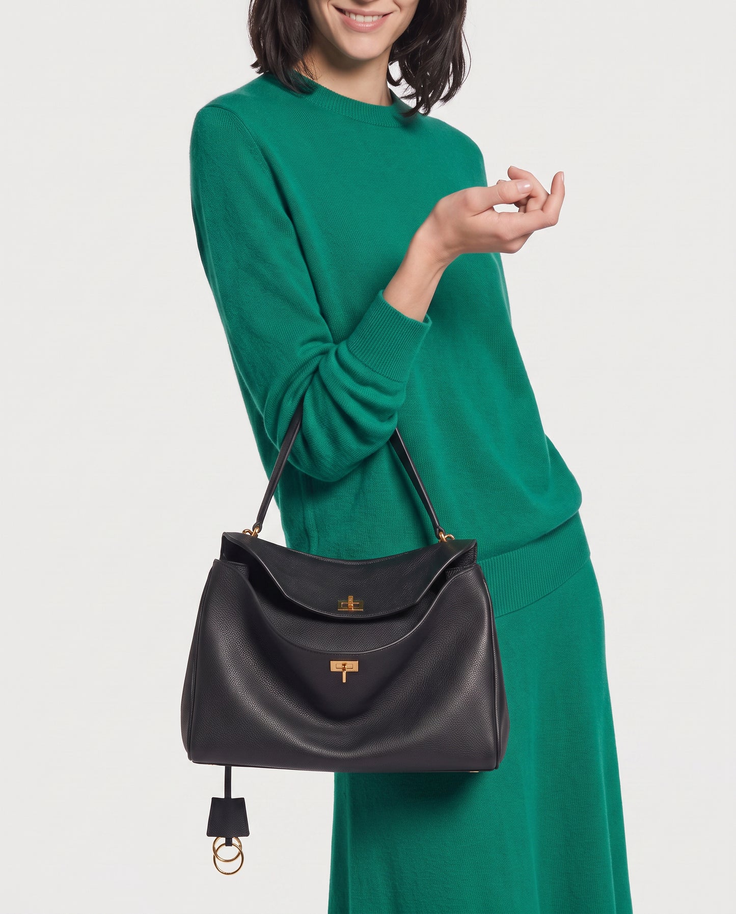 Vivienne Leather Shoulder Bag by Clemés