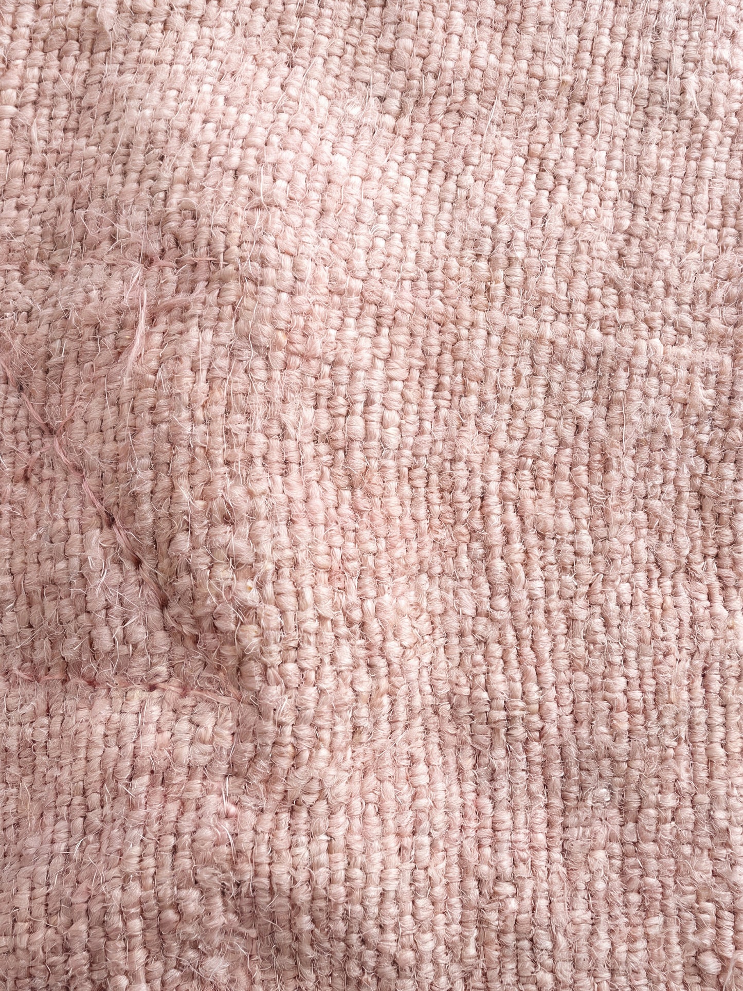 Marina Soft Washed Jute Beach Bag by Clemés - Blossom jute weave texture close-up, studio