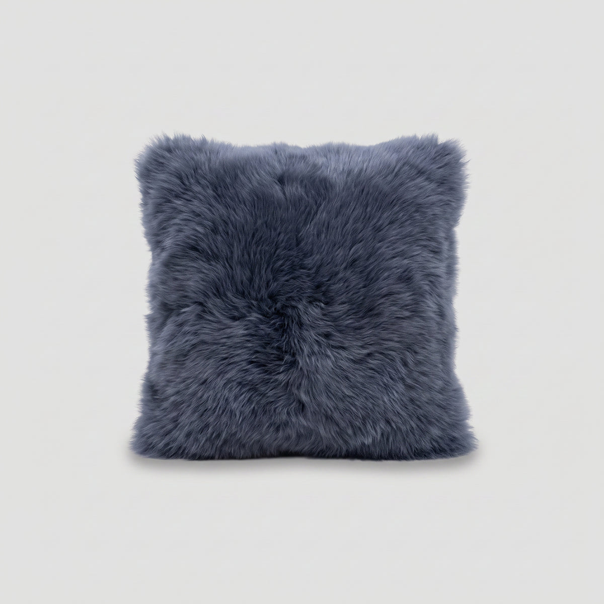 Sheepskin Cushion 35x35cm in Twilight