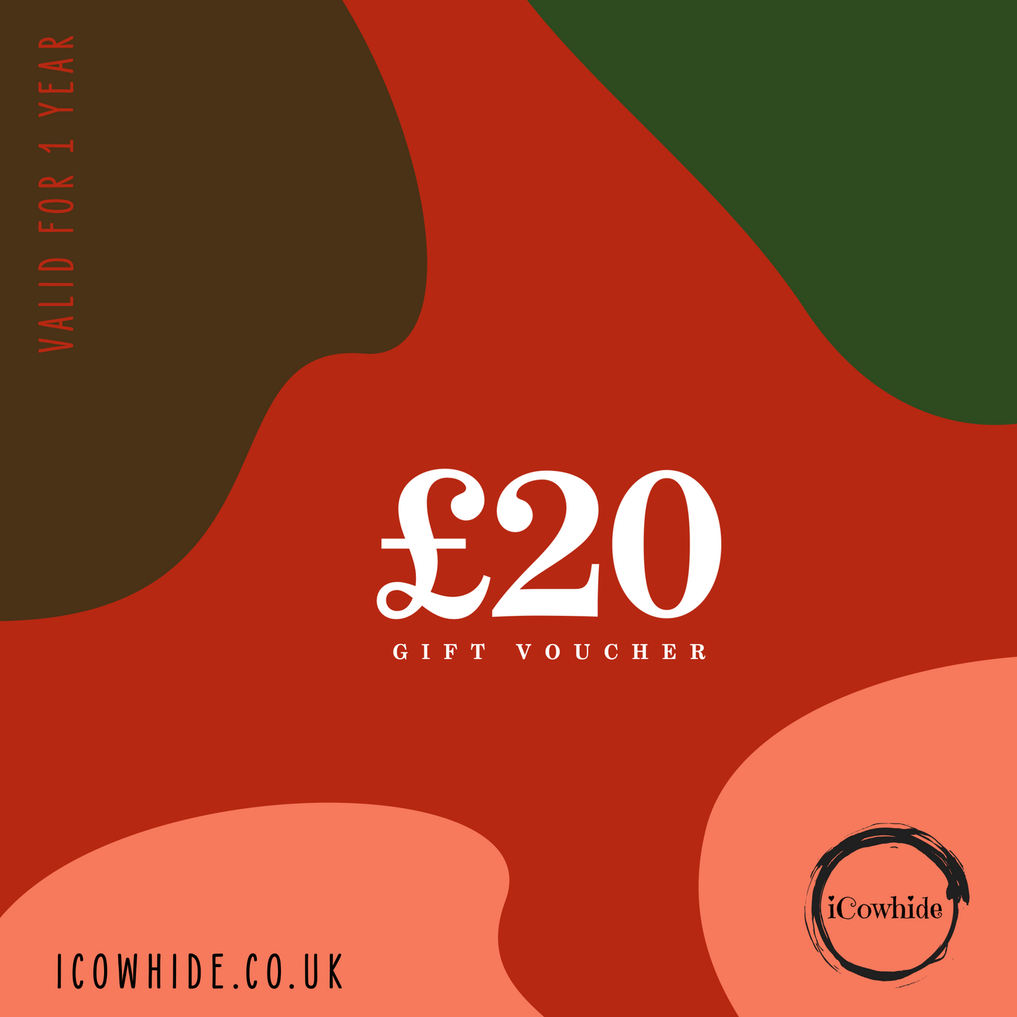 iCowhide £20 Digital Gift Card